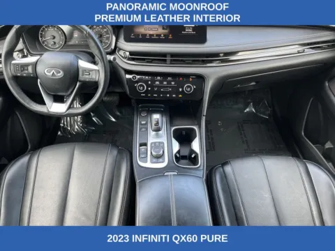 Photos of 2023 INFINITI QX60 PURE for sale in Morrow, GA at Nissan South Morrow