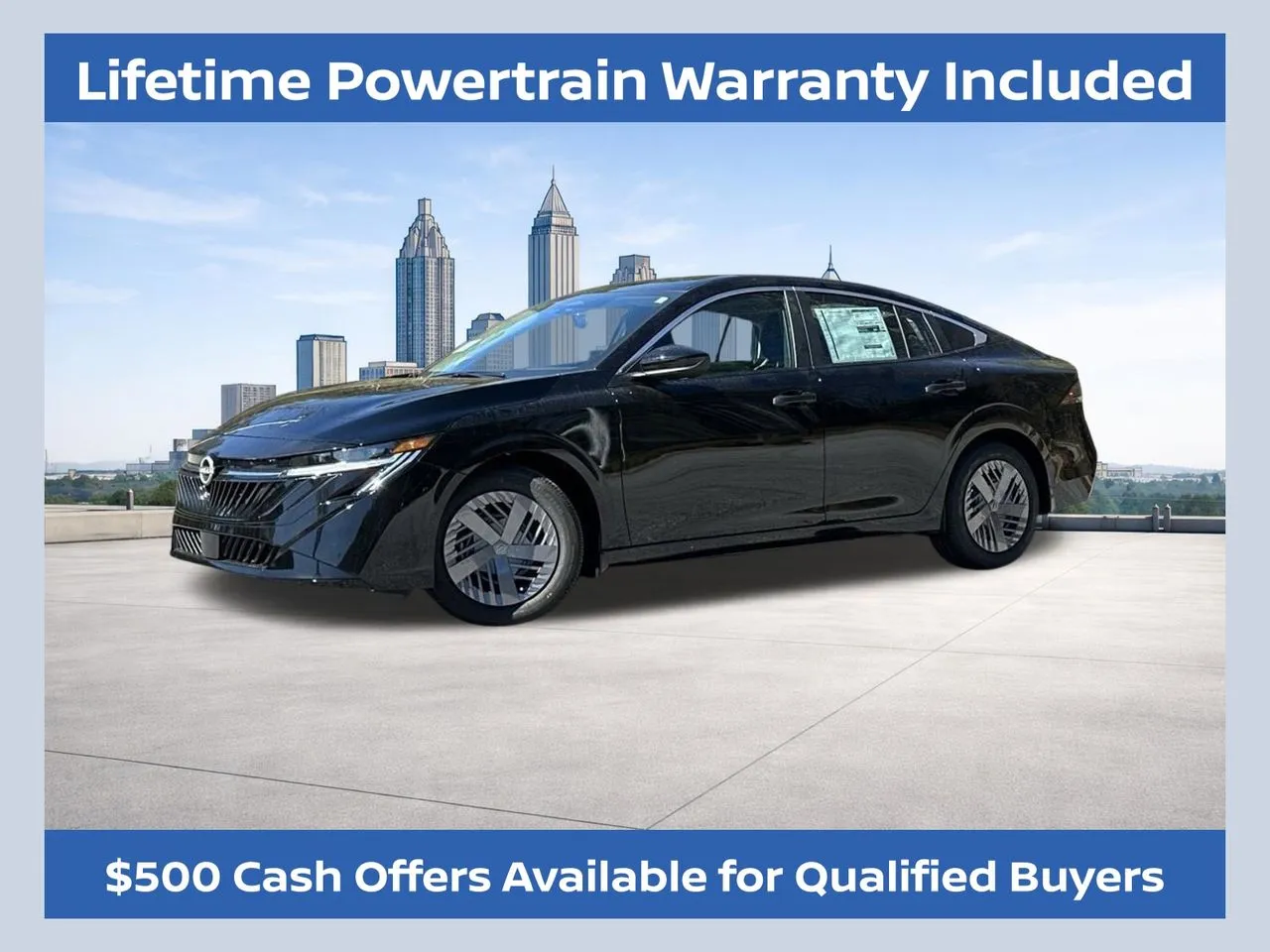 Black 2026 Nissan Sentra S for sale in Morrow, GA