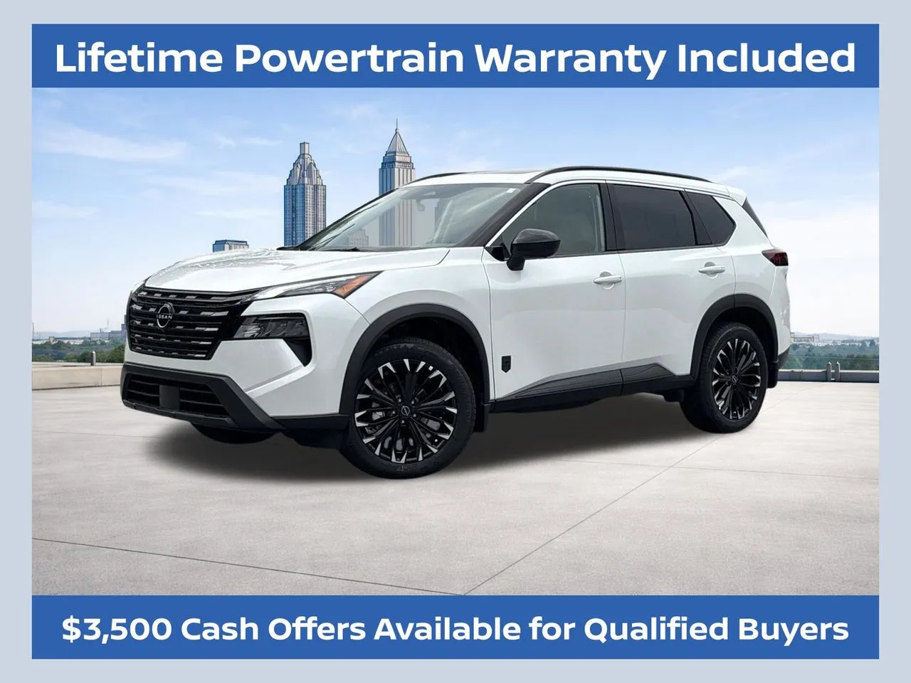 White 2026 Nissan Rogue Dark Armor for sale in Morrow, GA
