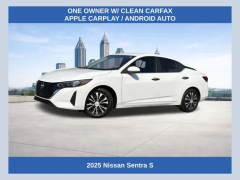White 2025 Nissan Sentra S for sale in Morrow, GA
