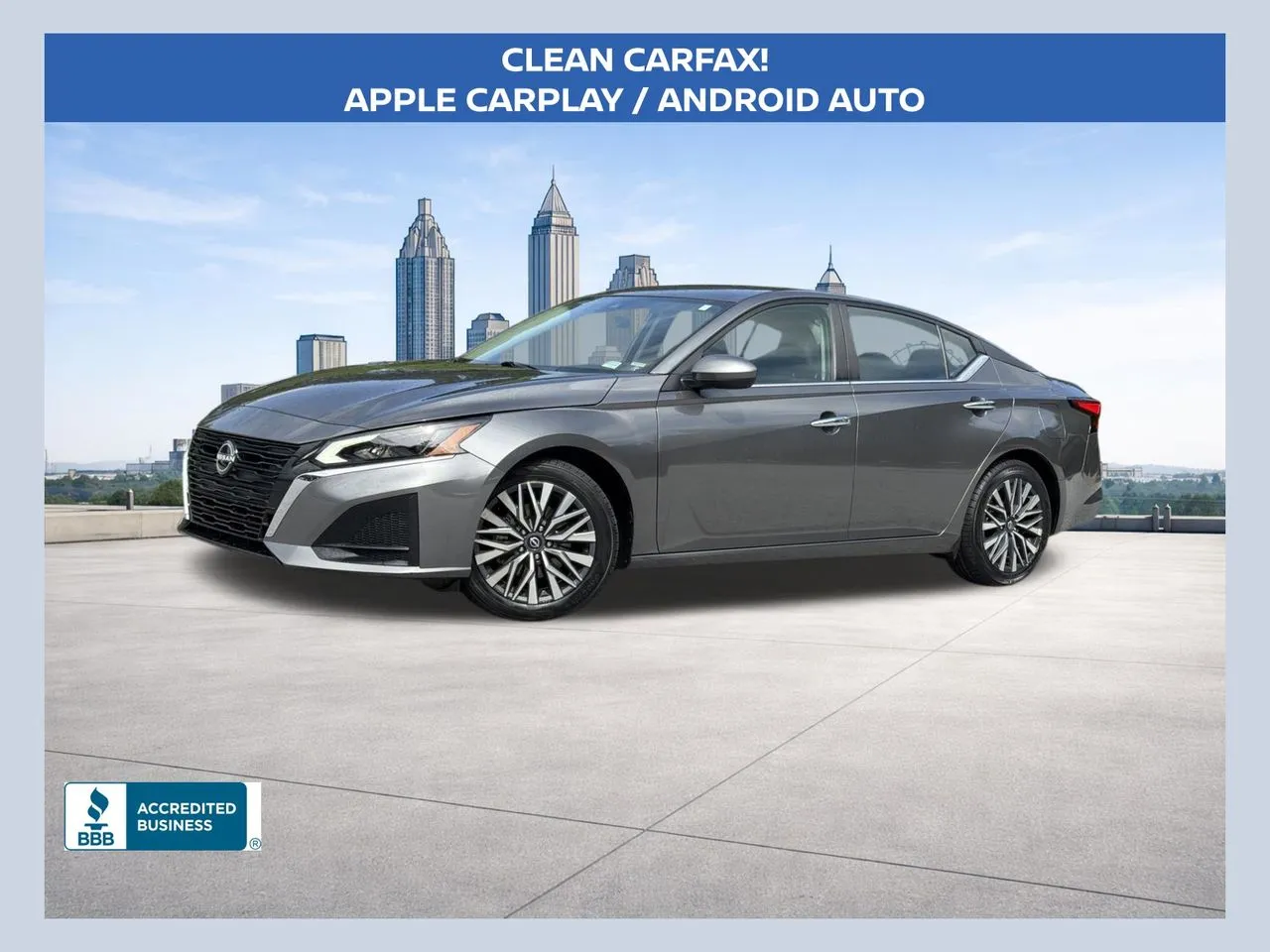 Gray 2023 Nissan Altima 2.5 SV for sale in Morrow, GA
