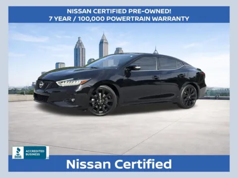 Black 2023 Nissan Maxima SR for sale in Morrow, GA