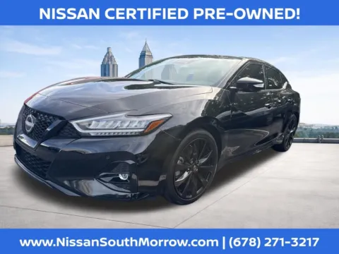 Black 2023 Nissan Maxima SR for sale in Morrow, GA
