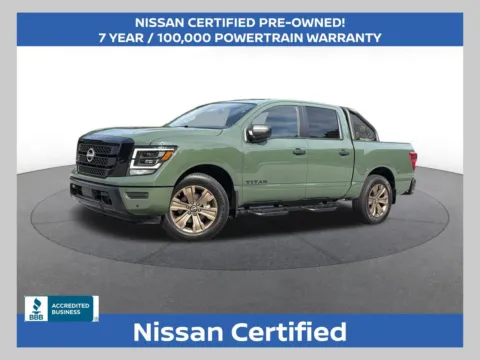 Green 2024 Nissan Titan SV for sale in Morrow, GA