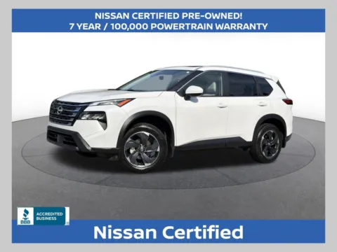 White 2024 Nissan Rogue SV for sale in Morrow, GA