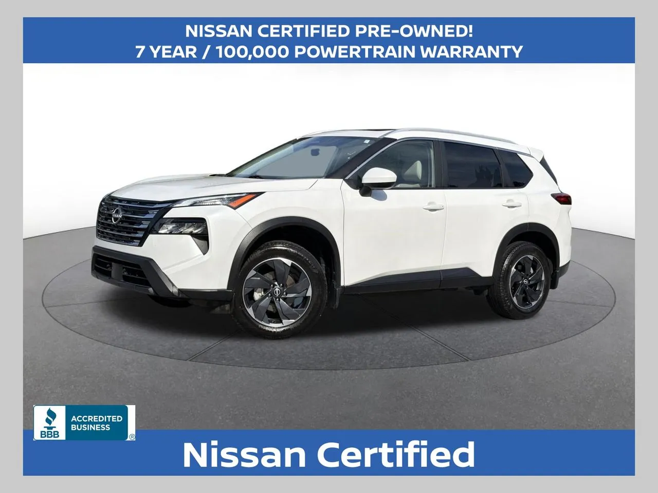 White 2024 Nissan Rogue SV for sale in Morrow, GA