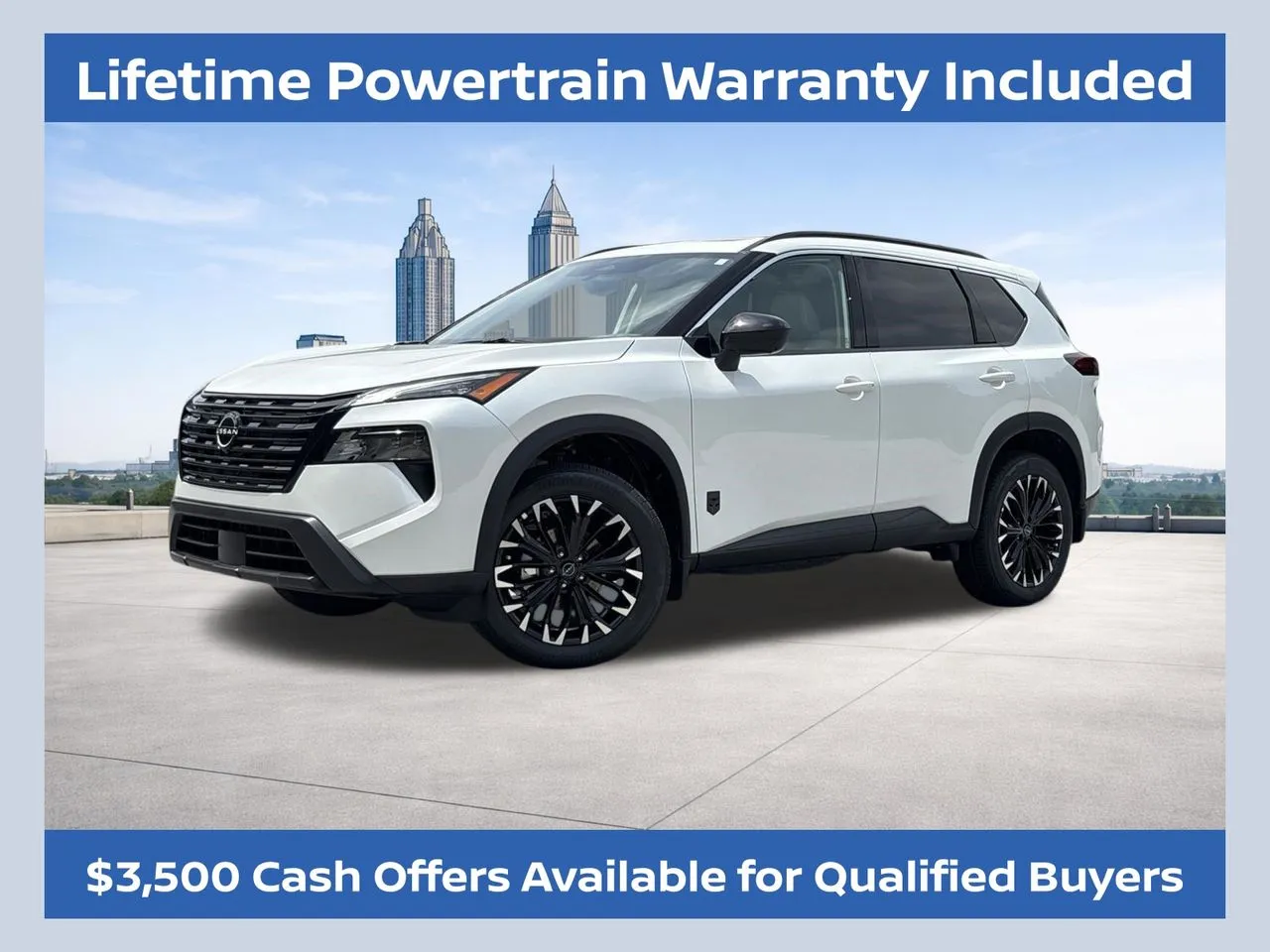 White 2026 Nissan Rogue Dark Armor for sale in Morrow, GA