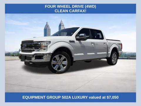 White 2019 Ford F-150 Lariat for sale in Morrow, GA