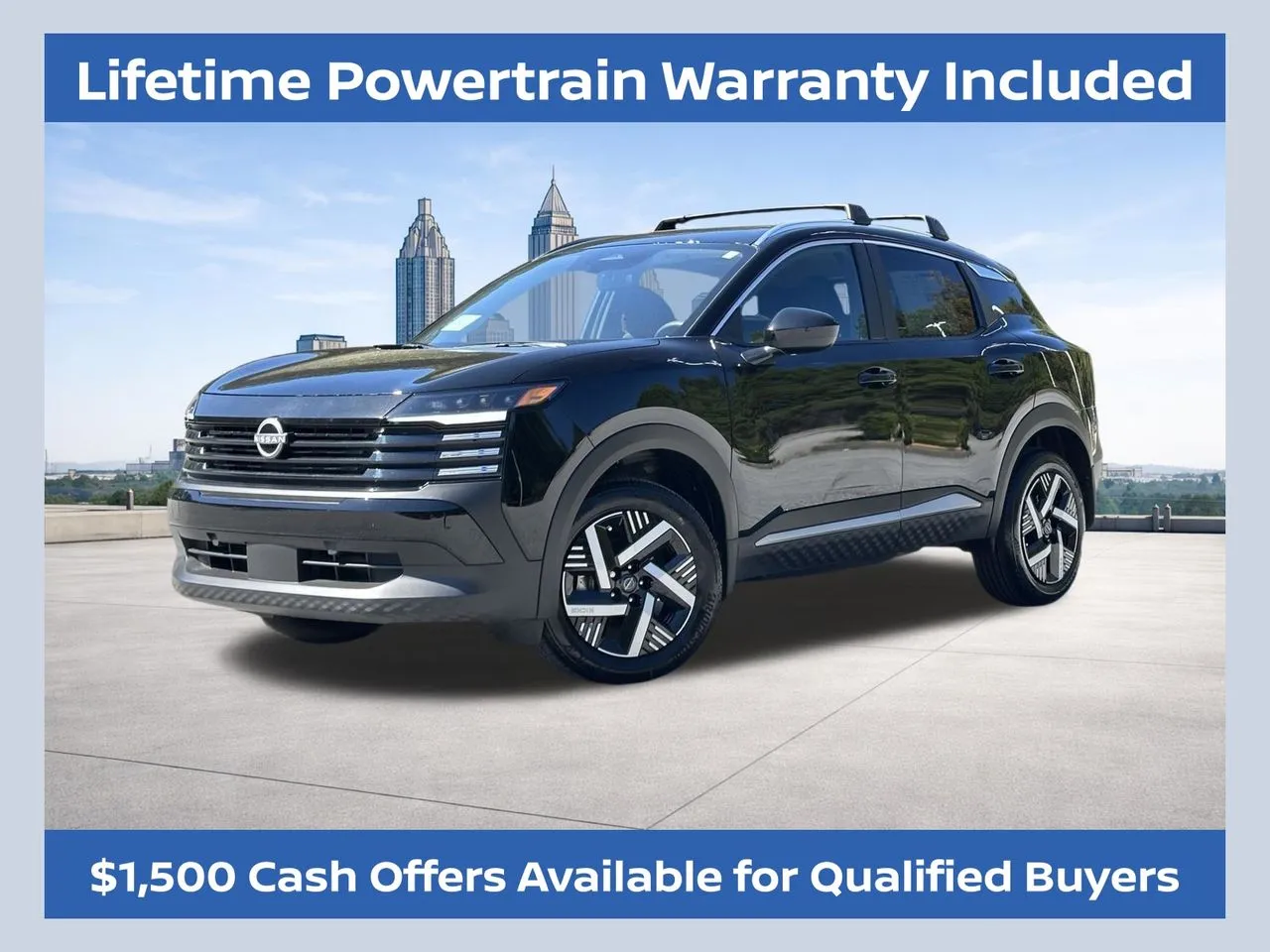 Black 2026 Nissan Kicks SV for sale in Morrow, GA