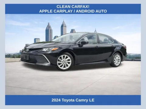 Black 2024 Toyota Camry LE for sale in Morrow, GA