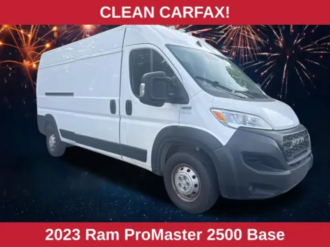 White 2023 Ram ProMaster 2500 High Roof for sale in Morrow, GA