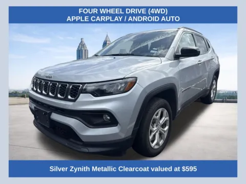 Silver 2024 Jeep Compass Latitude for sale in Morrow, GA