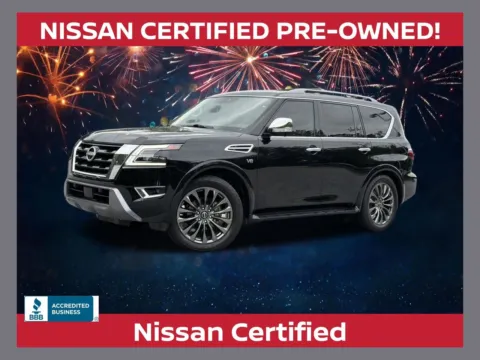 Black 2022 Nissan Armada Platinum for sale in Morrow, GA