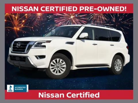 White 2024 Nissan Armada SV for sale in Morrow, GA