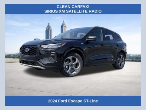 Black 2024 Ford Escape ST-Line for sale in Morrow, GA