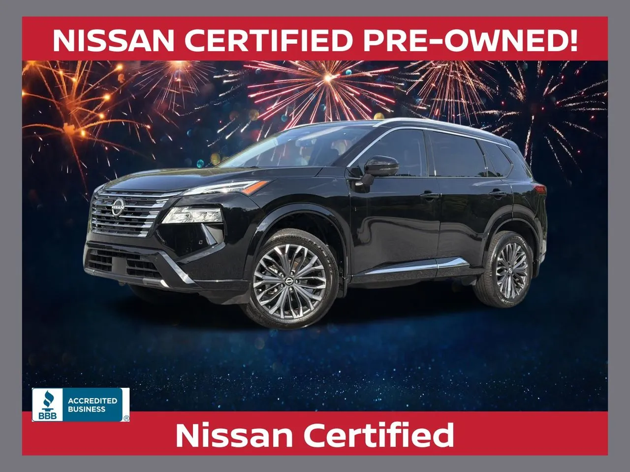 Black 2025 Nissan Rogue Platinum for sale in Morrow, GA