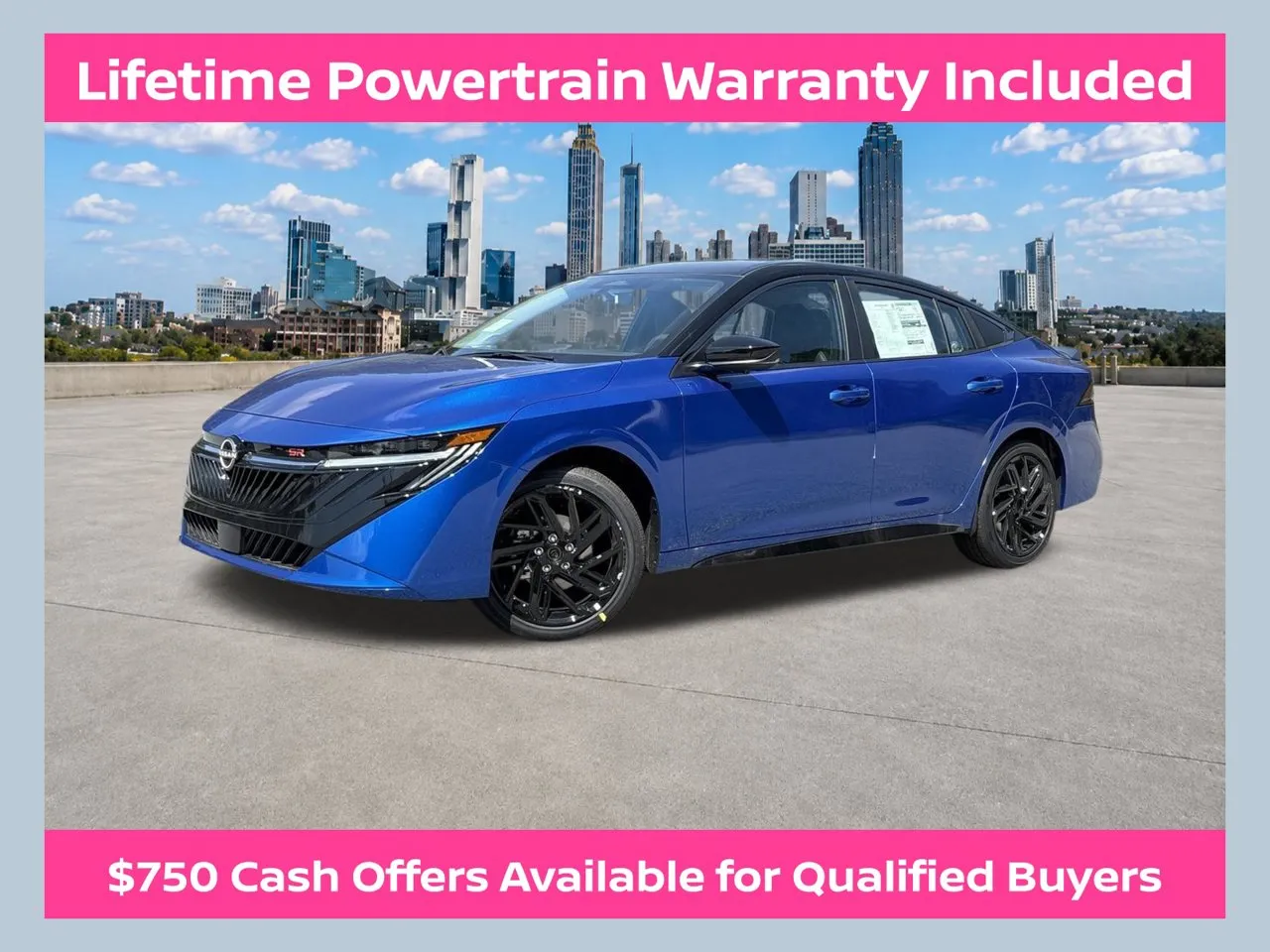Blue 2027 Nissan Sentra SR for sale in Morrow, GA