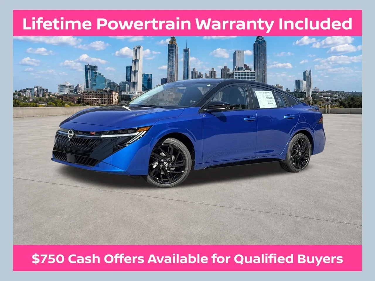Blue 2027 Nissan Sentra SR for sale in Morrow, GA