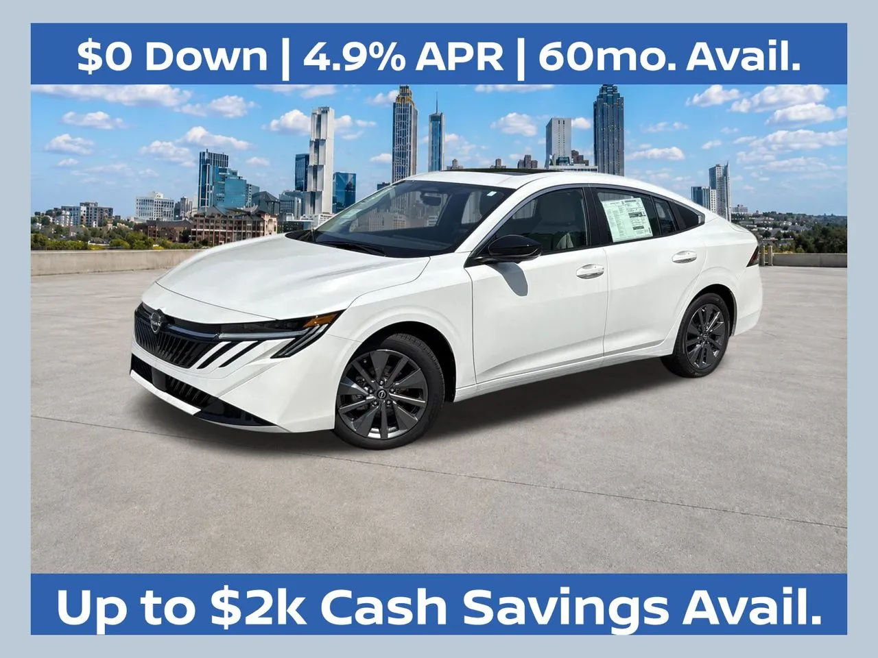 White 2026 Nissan Sentra SL for sale in Morrow, GA