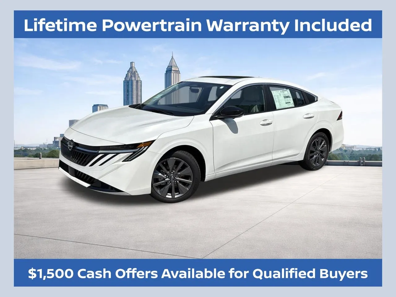 White 2026 Nissan Sentra SL for sale in Morrow, GA
