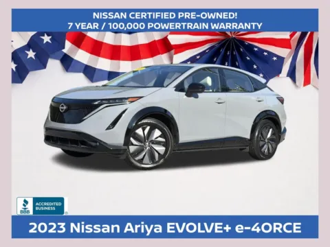 Gray 2023 Nissan Ariya EVOLVE+ e-4ORCE for sale in Morrow, GA