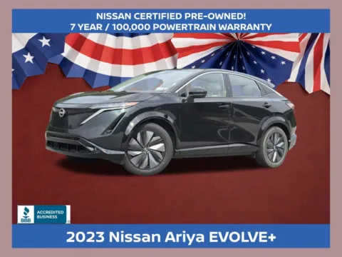 Green 2023 Nissan Ariya EVOLVE+ for sale in Morrow, GA