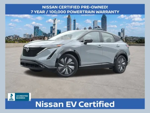 Black 2023 Nissan Ariya PLATINUM+ e-4ORCE for sale in Morrow, GA