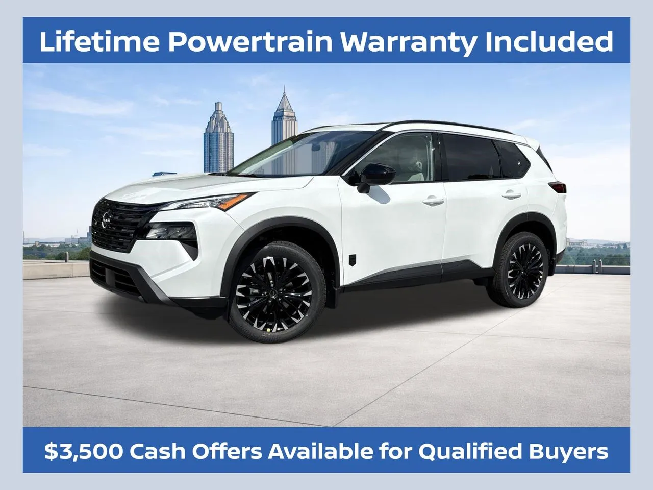 White 2026 Nissan Rogue Dark Armor for sale in Morrow, GA