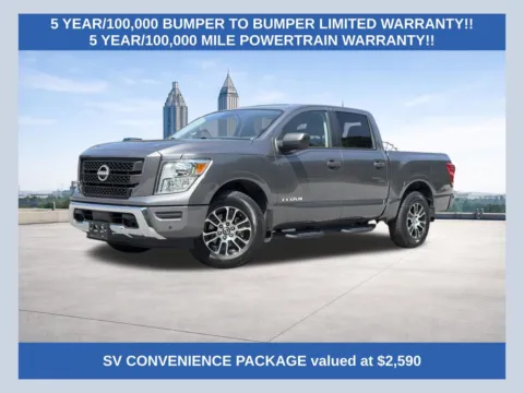Gray 2024 Nissan Titan SV for sale in Morrow, GA