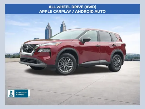 Red 2023 Nissan Rogue S for sale in Morrow, GA