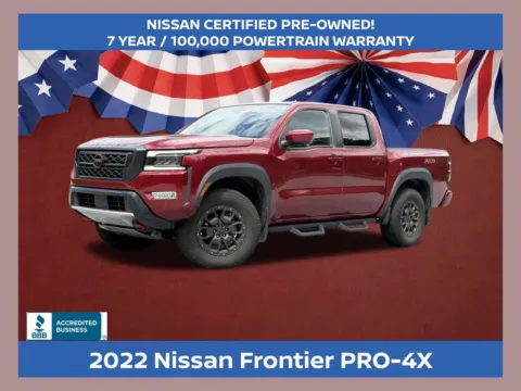 Red 2022 Nissan Frontier PRO-4X for sale in Morrow, GA