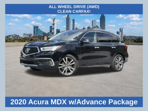 Black 2020 Acura MDX Advance for sale in Morrow, GA