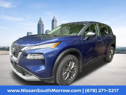 Blue 2023 Nissan Rogue S for sale in Morrow, GA