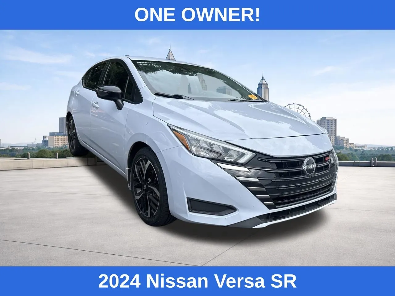 White 2024 Nissan Versa 1.6 SR for sale in Morrow, GA