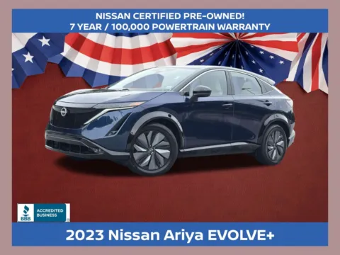 Blue 2023 Nissan Ariya EVOLVE+ for sale in Morrow, GA