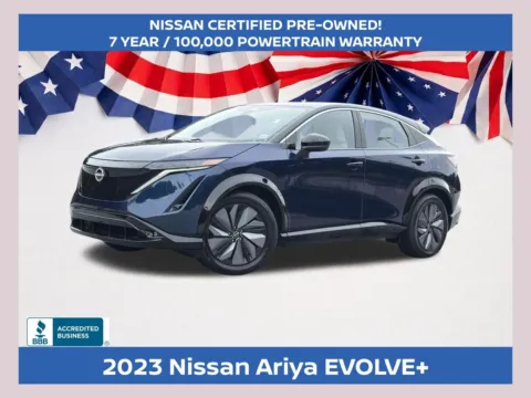 Blue 2023 Nissan Ariya EVOLVE+ for sale in Morrow, GA