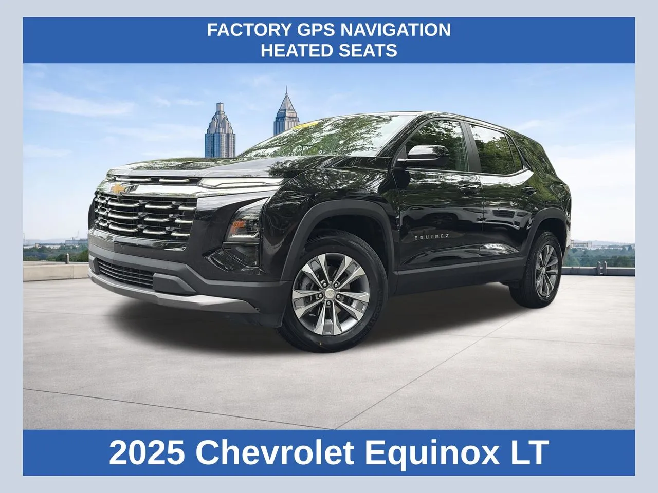 Black 2025 Chevrolet Equinox LT for sale in Morrow, GA