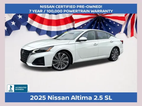 White 2025 Nissan Altima 2.5 SL for sale in Morrow, GA
