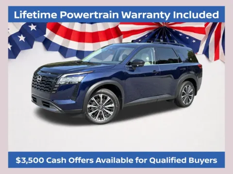 Blue 2026 Nissan Pathfinder SL for sale in Morrow, GA
