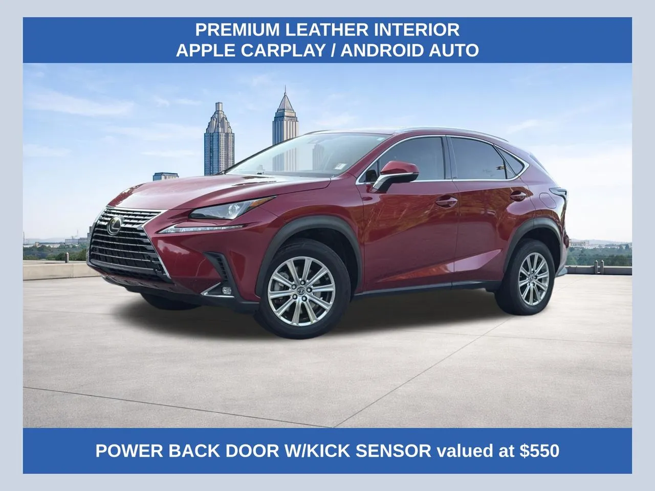Red 2021 Lexus NX 300 Base for sale in Morrow, GA
