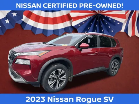 Red 2023 Nissan Rogue SV for sale in Morrow, GA