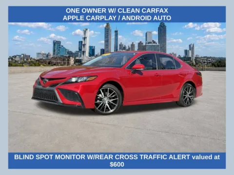 Red 2024 Toyota Camry SE for sale in Morrow, GA