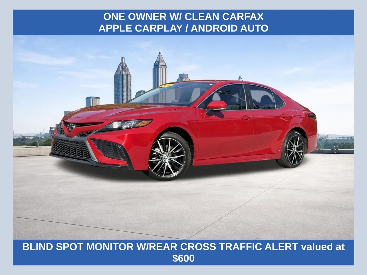 Red 2024 Toyota Camry SE for sale in Morrow, GA