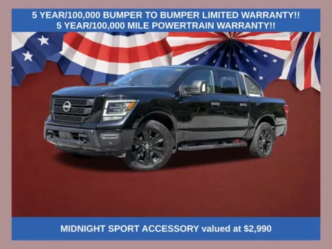 Black 2023 Nissan Titan SV for sale in Morrow, GA