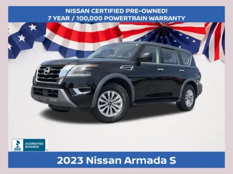 Black 2023 Nissan Armada S for sale in Morrow, GA