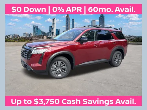 Red 2026 Nissan Pathfinder SV for sale in Morrow, GA