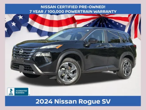 Black 2024 Nissan Rogue SV for sale in Morrow, GA