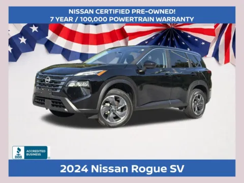 Black 2024 Nissan Rogue SV for sale in Morrow, GA