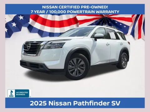White 2025 Nissan Pathfinder SV for sale in Morrow, GA
