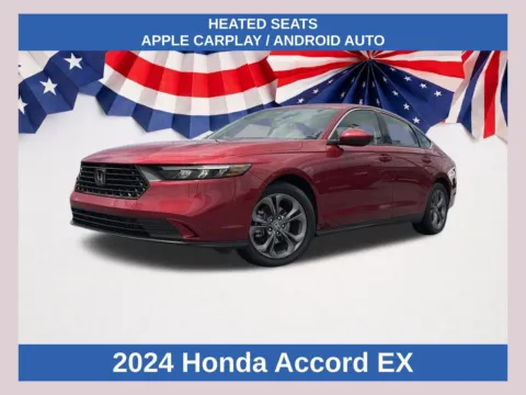 Red 2024 Honda Accord EX for sale in Morrow, GA
